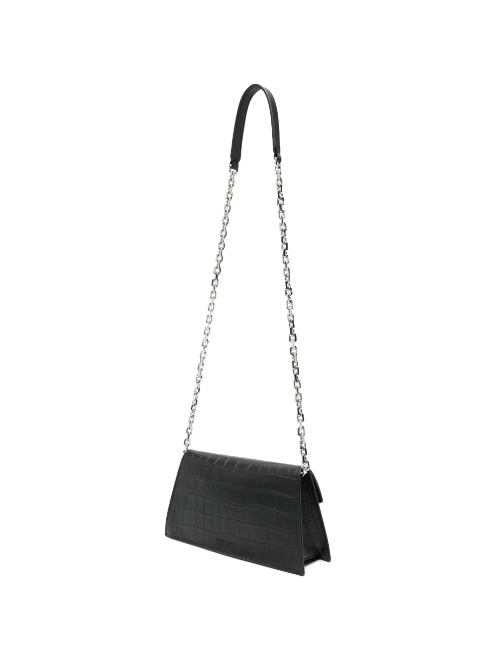 Alexander McQueen Skull Mini Shoulder Bag in Black, view 3