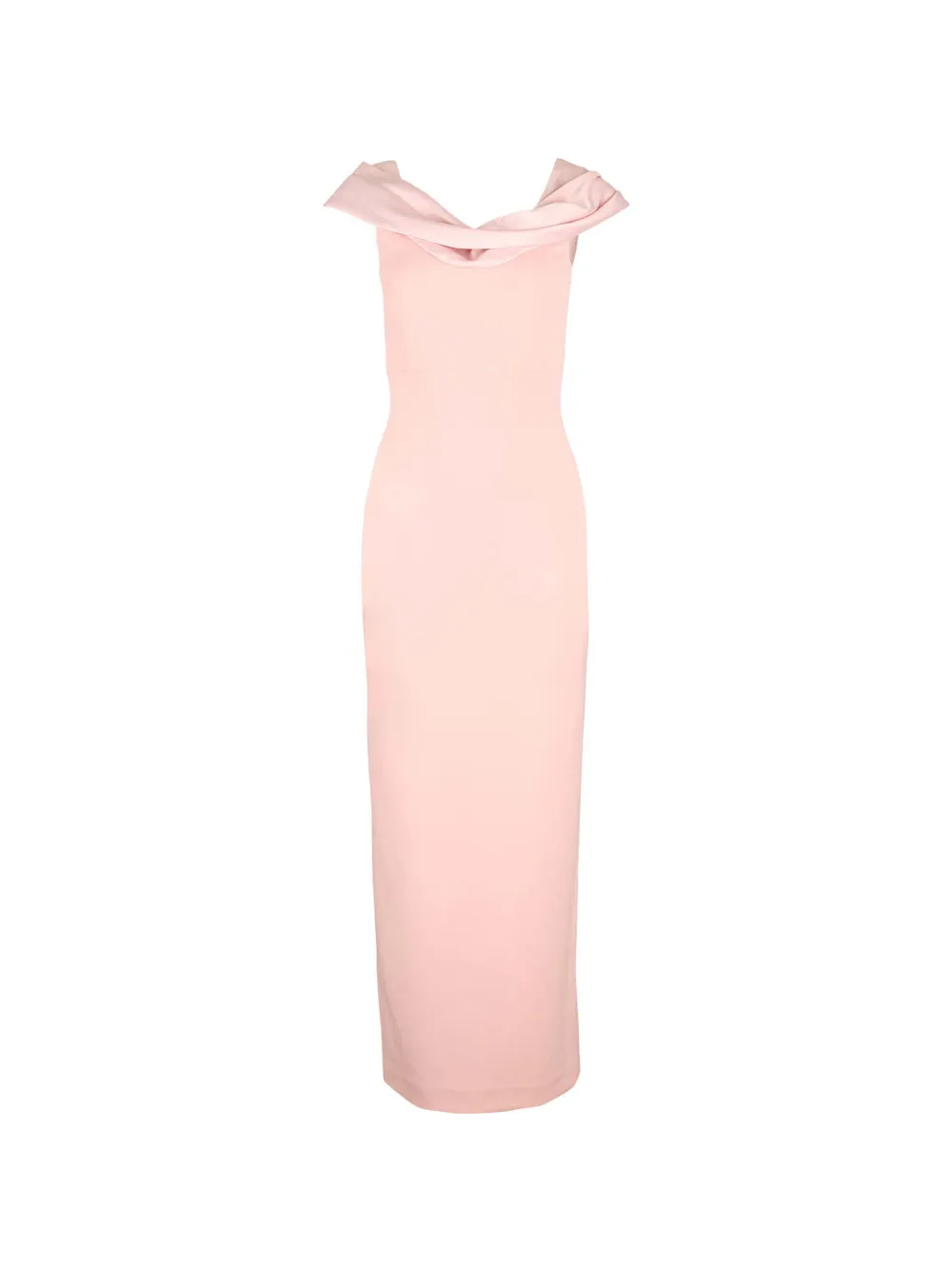 Solace London Adele draped maxi dress - Rosa