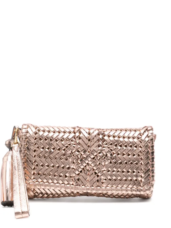 Anya Hindmarch Neeson Clutch Bag in Pink