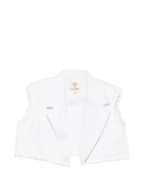 MOUTAKI frayed-hem jacket