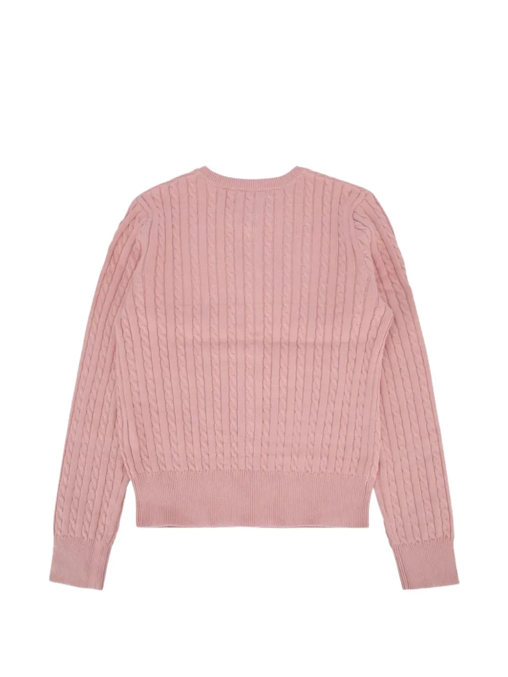 POLO RALPH LAUREN KIDS Kabelgebreid vest Roze