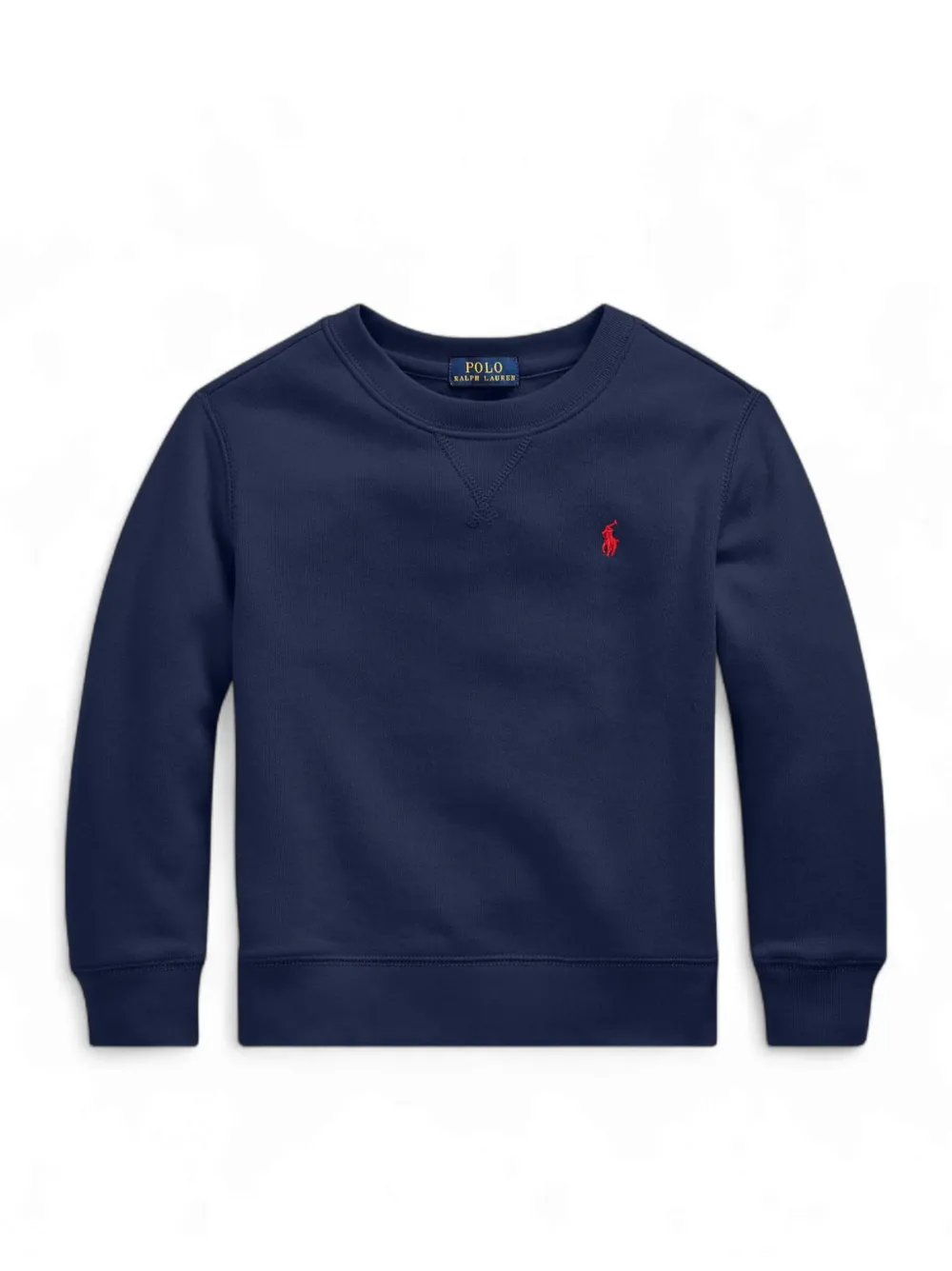 POLO RALPH LAUREN KIDS logo-embroidered sweater - Blu