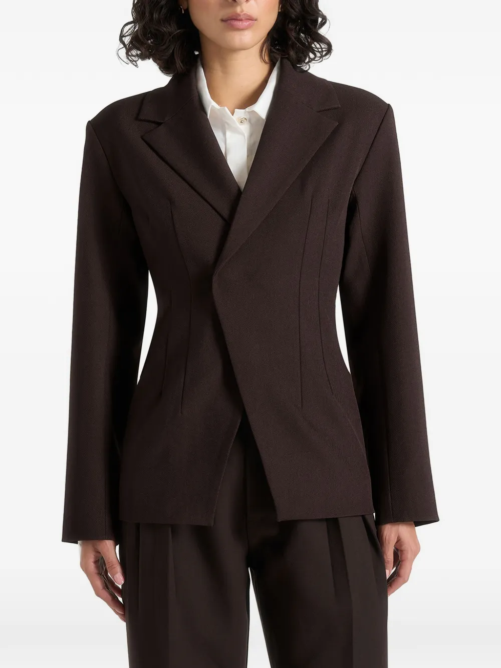 Manière De Voir Beatrice tailored cinched blazer