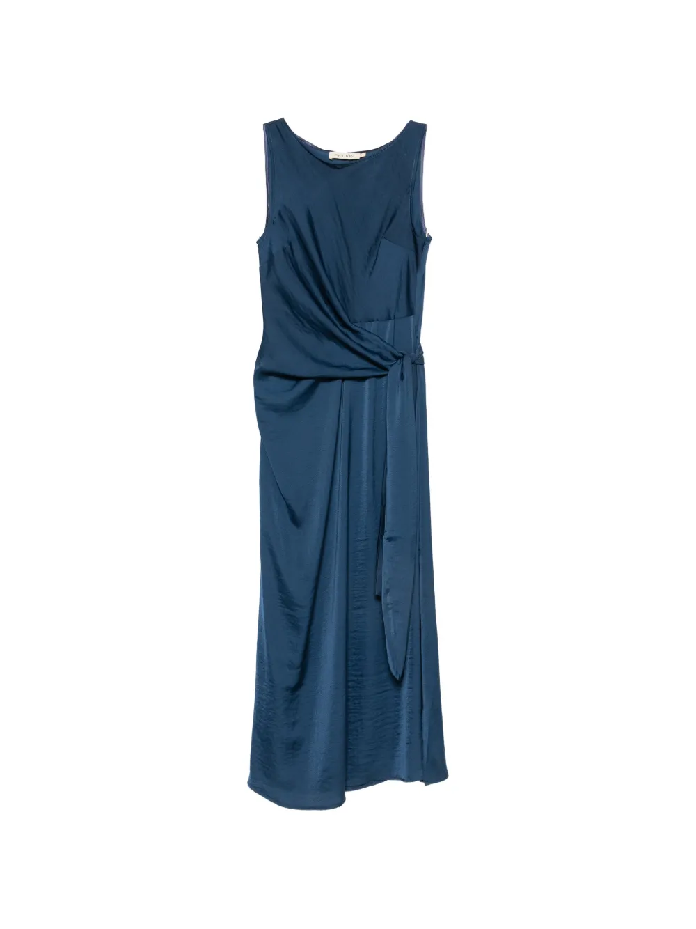 MOUTAKI sleeveless knot-detail midi dress - Blu