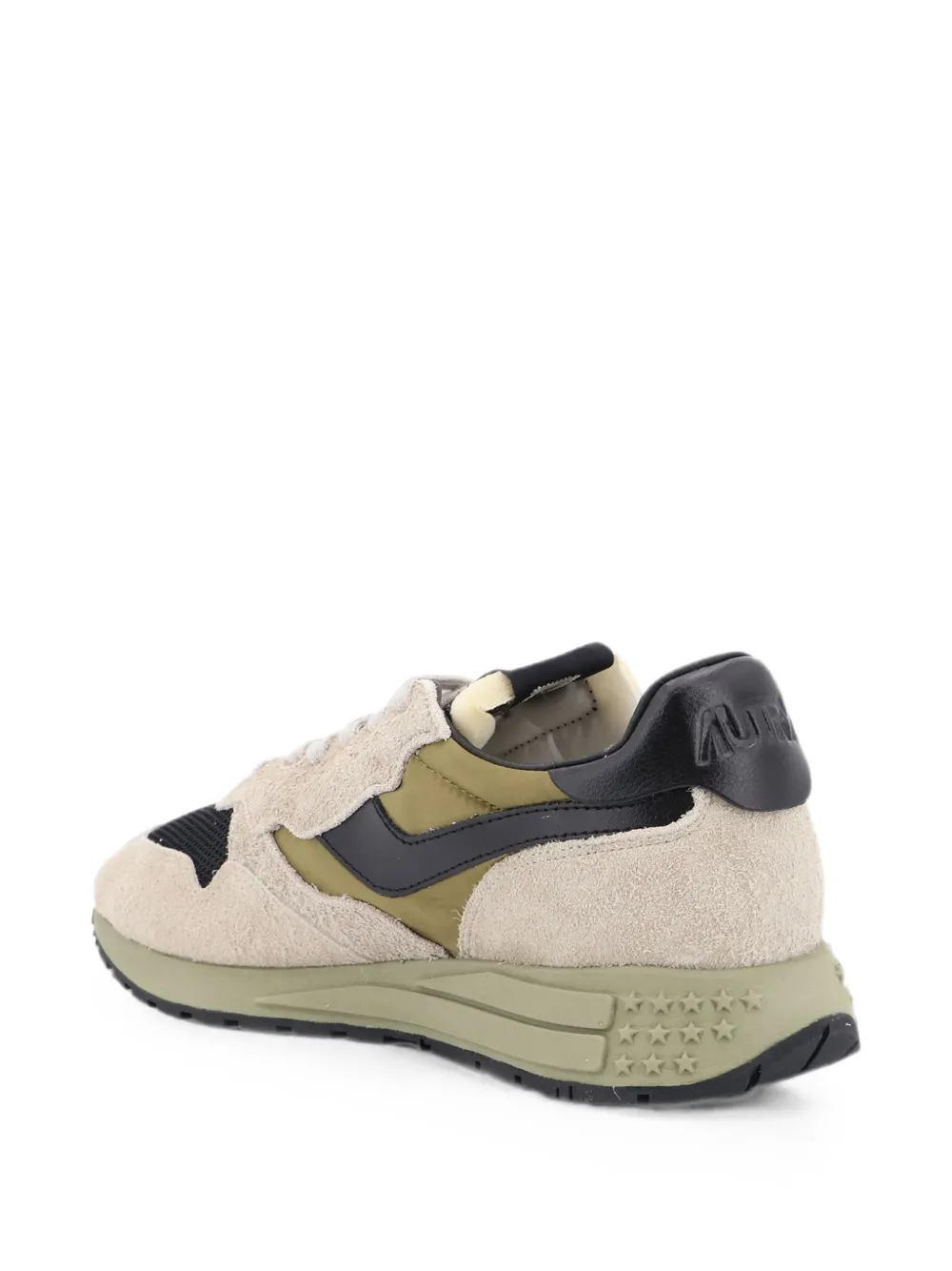 Autry Reelwind Low suede sneakers Beige