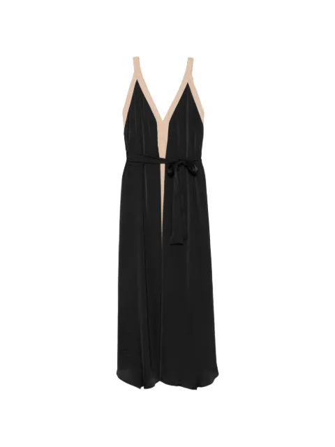 MOUTAKI V-neck maxi dress