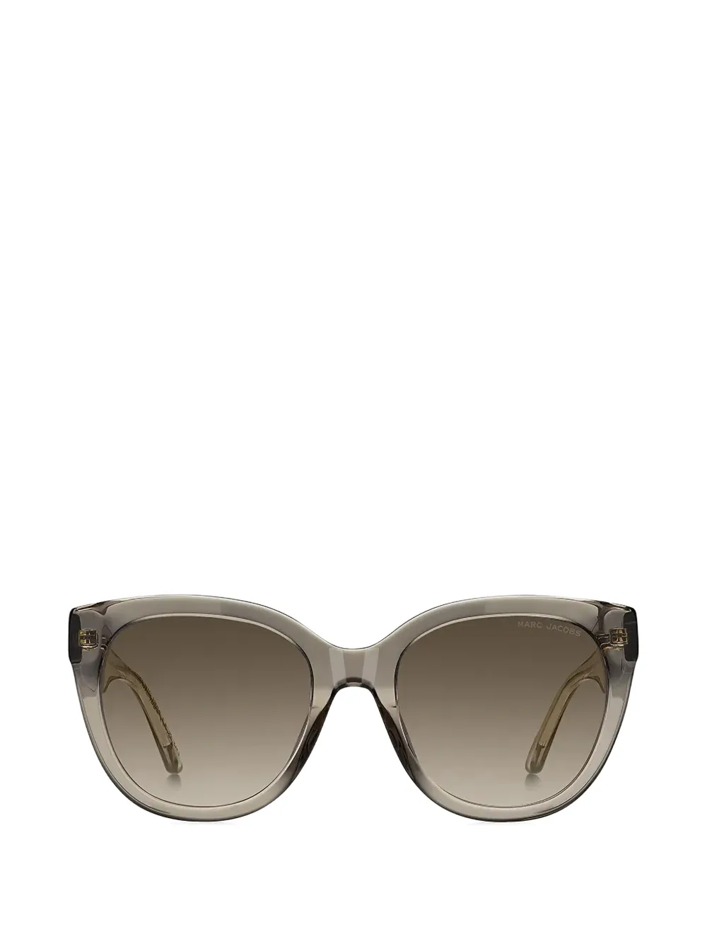 Marc Jacobs Eyewear logo-plaque cat-eye sunglasses - Grigio