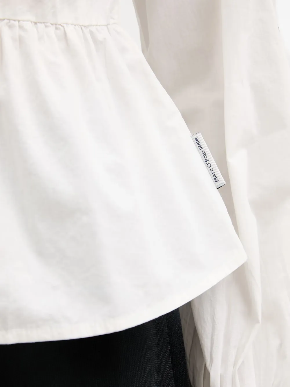 Marc O'Polo Peplum blouse Wit