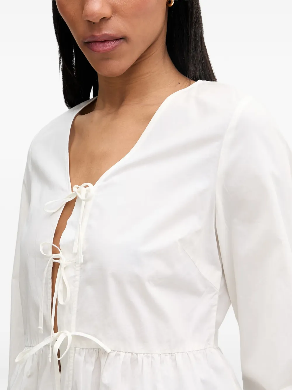 Marc O'Polo Peplum blouse Wit
