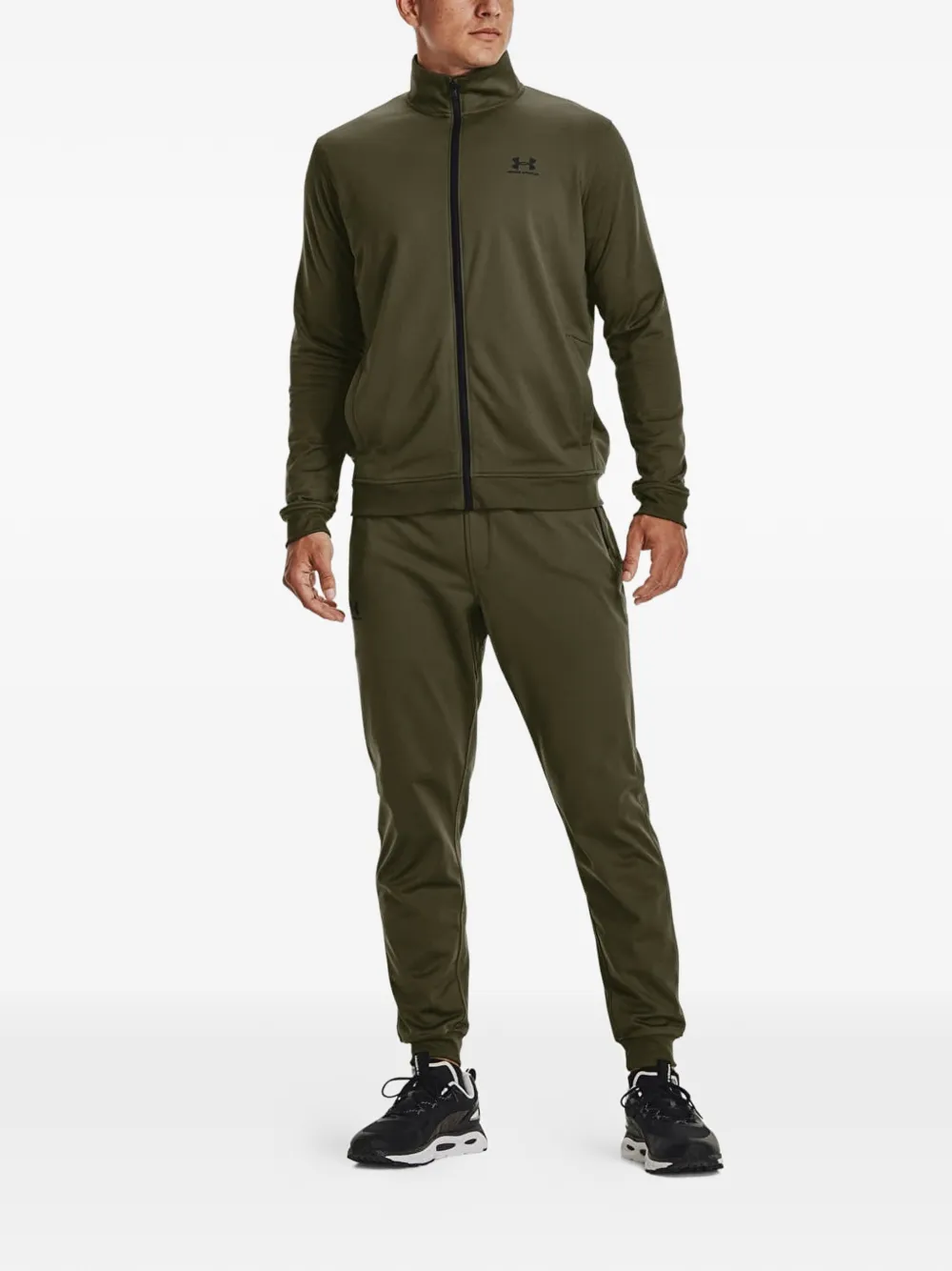 Under Armour Trainingsbroek met logoprint Groen