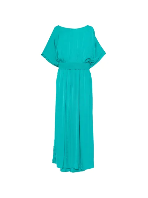 MOUTAKI robe longue à taille ceinturée