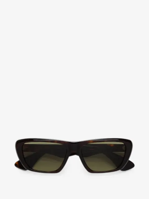 Marni Eyewear tortoiseshell-effect rectangle-frame sunglasses