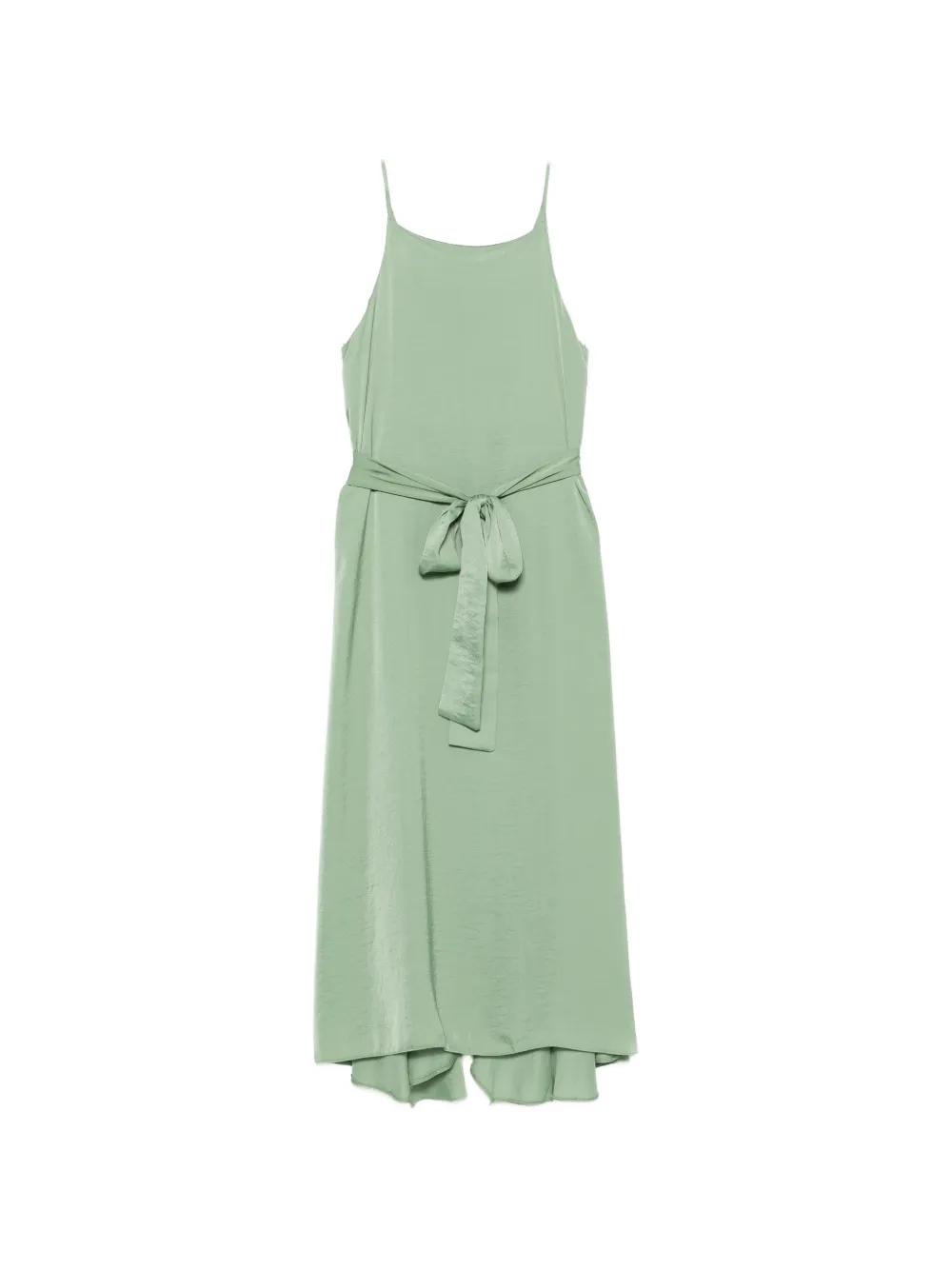 MOUTAKI square-neck midi dress - Verde
