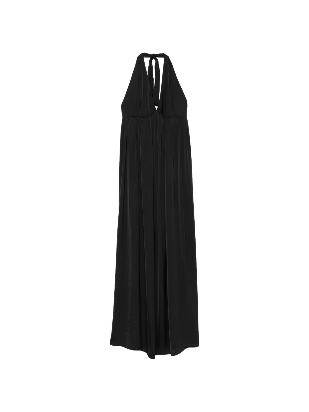 MOUTAKI backless maxi dress - Nero