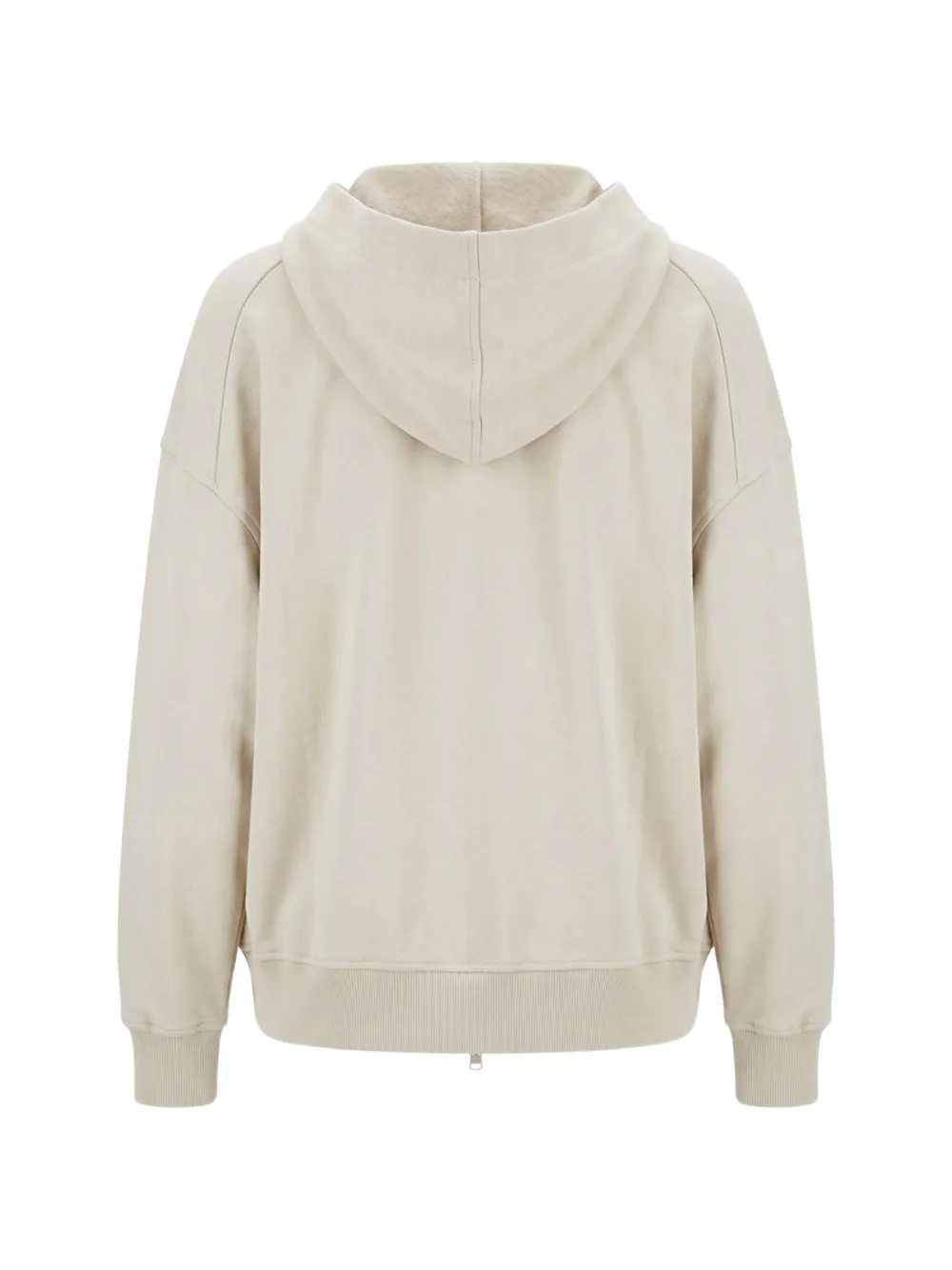 Brunello Cucinelli Hoodie met monili-ketting Beige