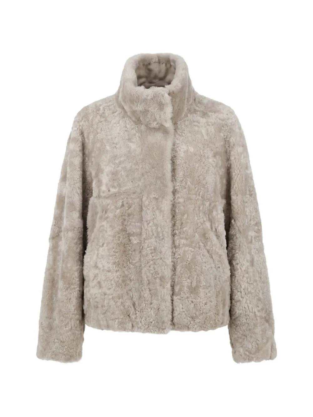 Brunello Cucinelli shearling jacket - Grau