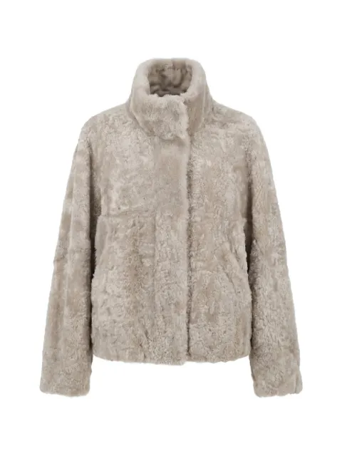 Brunello Cucinelli high-neck jacket