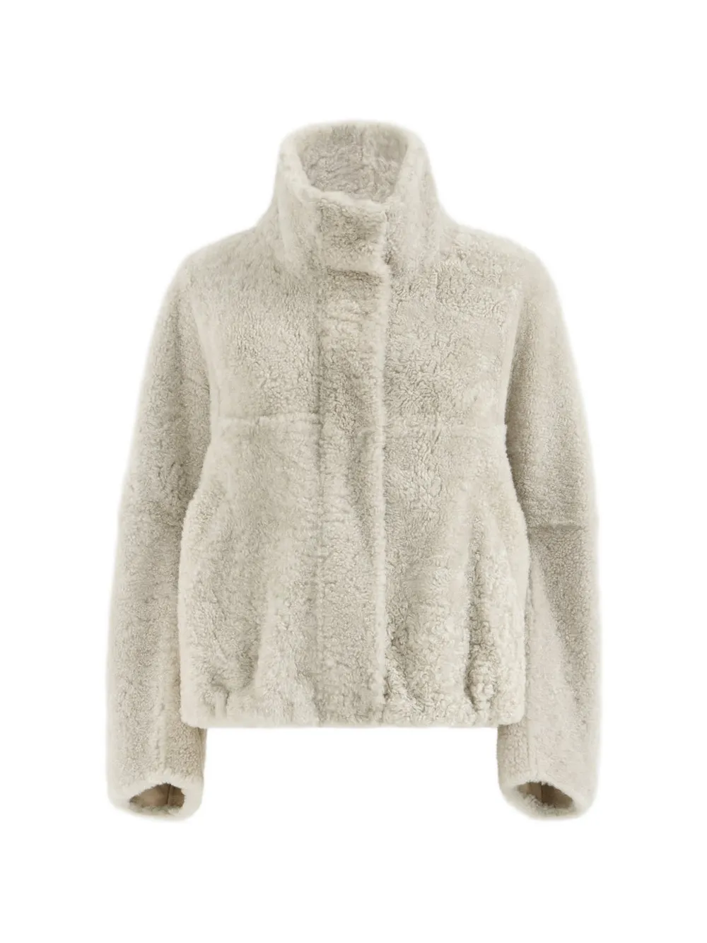 Brunello Cucinelli shearling jacket - Grigio