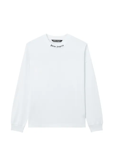 Palm Angels logo-print long-sleeve T-shirt