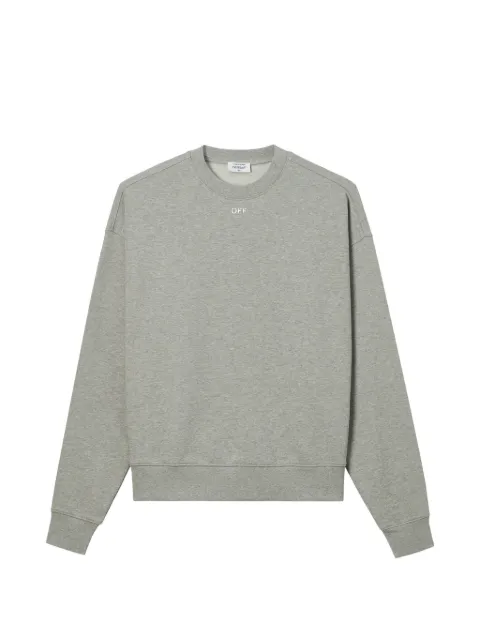 Off-White logo-print sweater