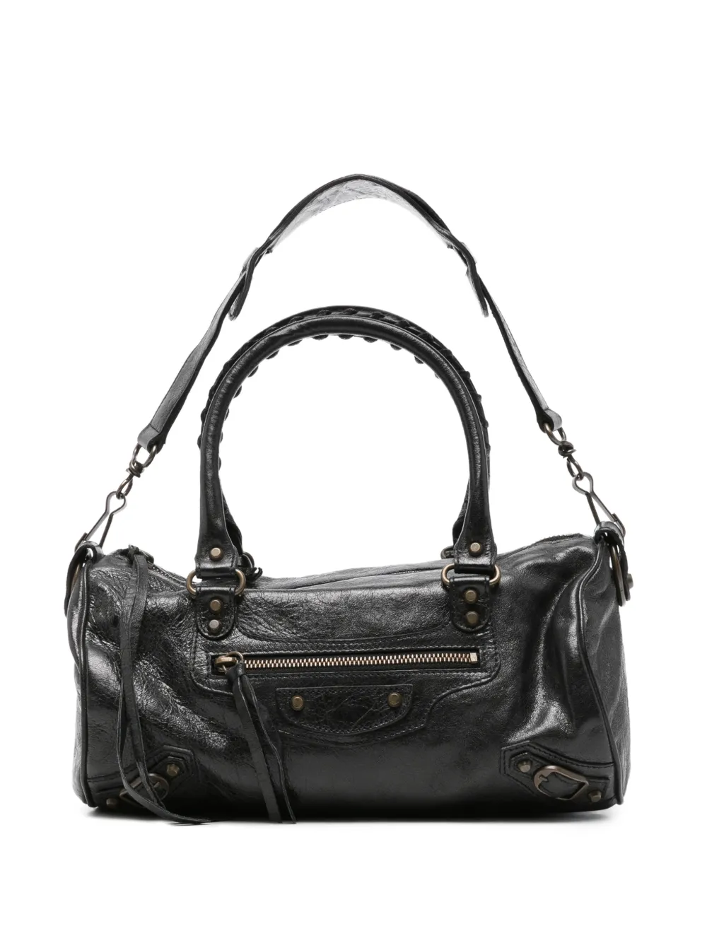 Balenciaga Pre-Owned Borsa tote Twiggy City mini anni 2000 - Nero