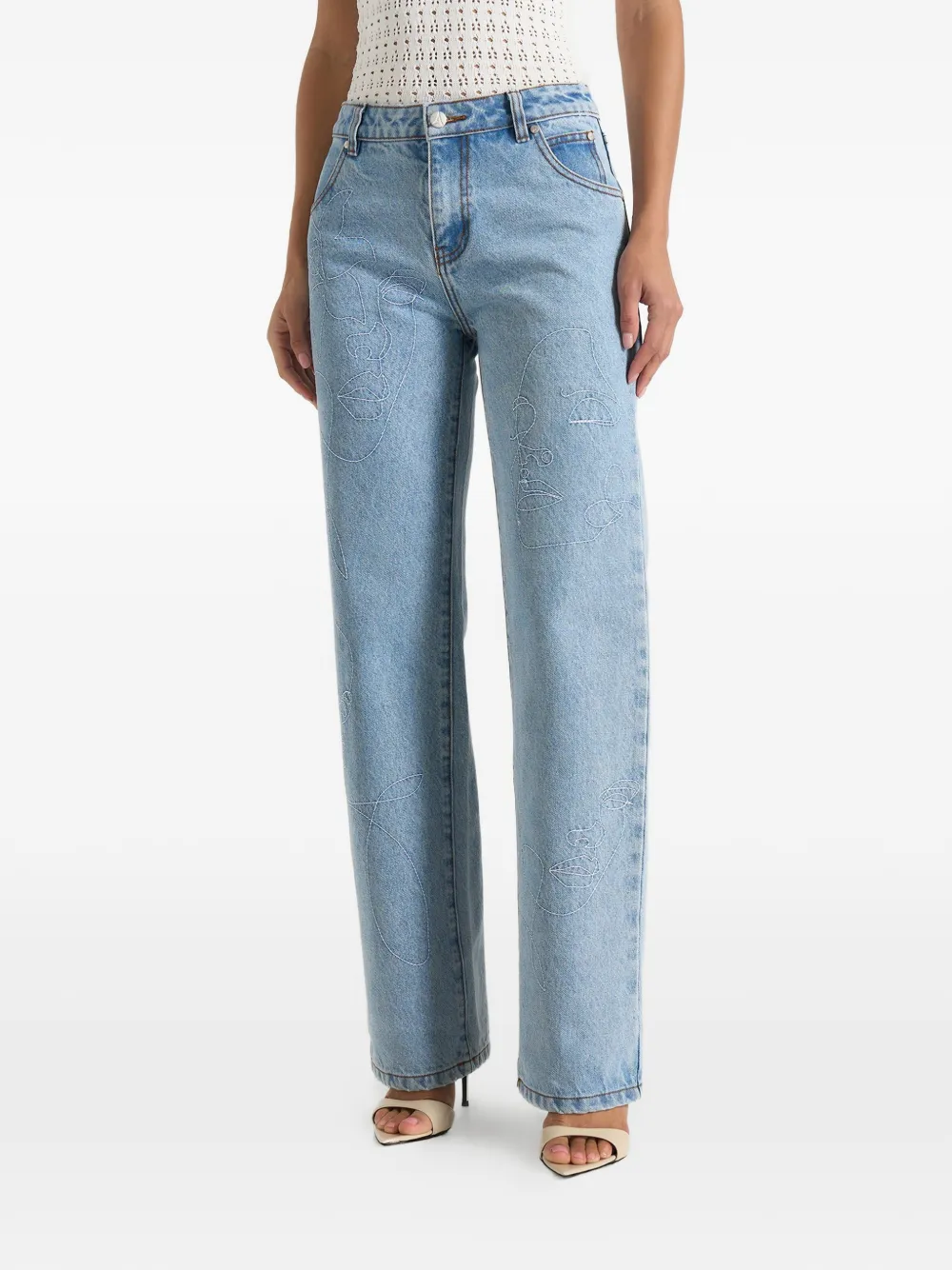 Manière De Voir Jeans Calista - Blu