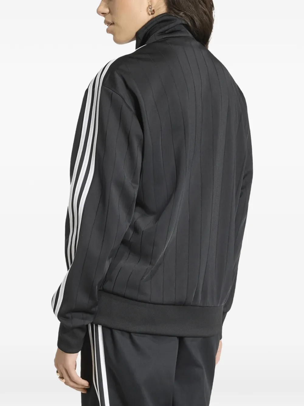 adidas Trainingsjack met gestreept detail Zwart