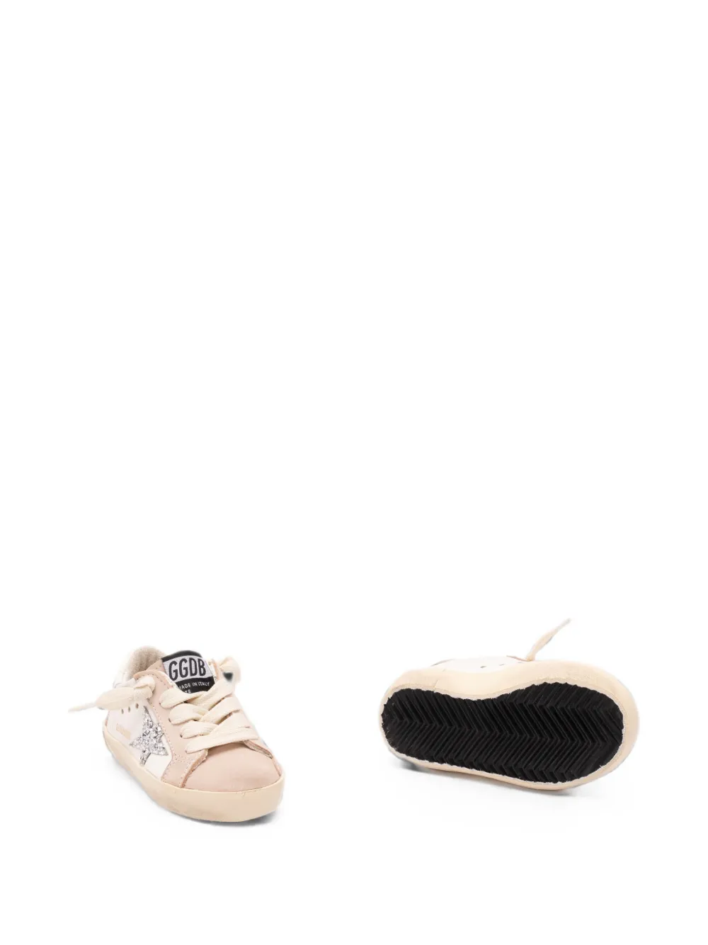Golden Goose Kids Super-Star sneakers Wit
