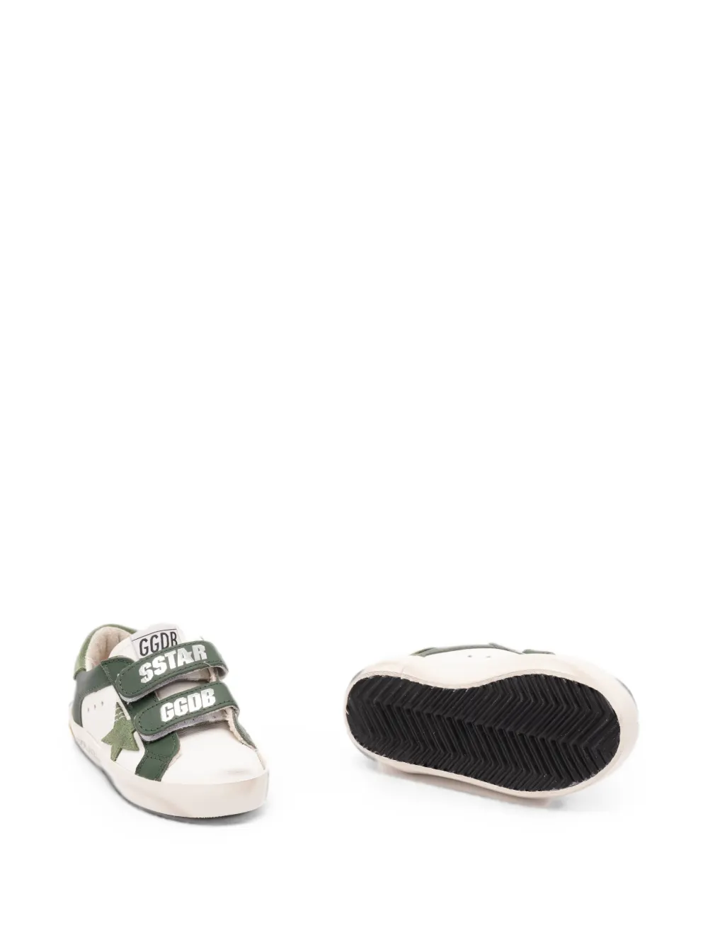 Golden Goose Kids Old School sneakers Wit