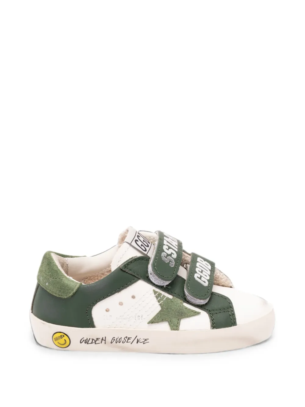 Golden Goose Kids Old School sneakers Wit