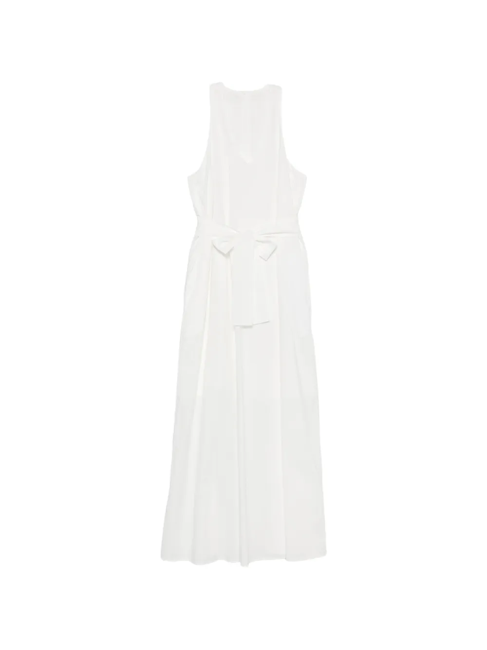 MOUTAKI V-neck maxi dress - Toni neutri