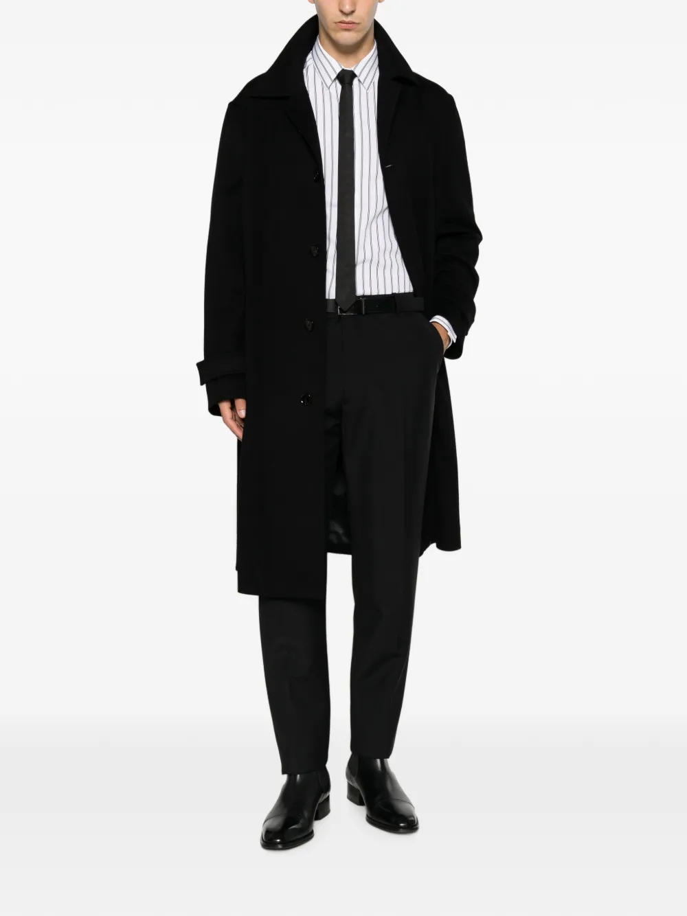 TOM FORD Gestreept overhemd Wit