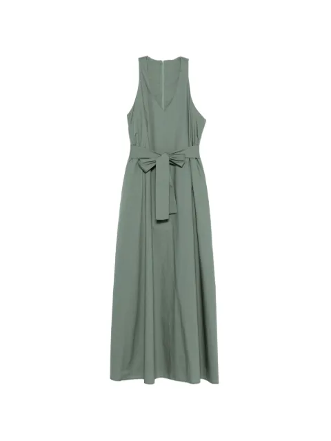 MOUTAKI V-neck sleeveless maxi dress