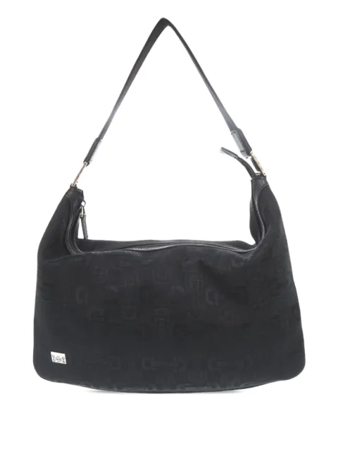 Gucci Pre-Owned 2000-2015 Horsebit Canvas shoulder bag