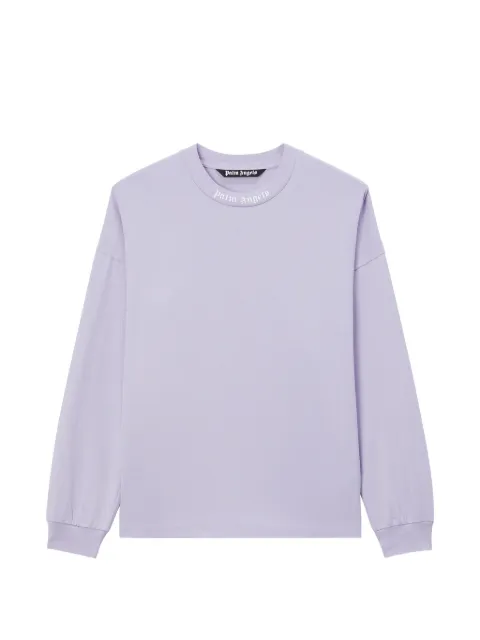 Palm Angels logo-print long-sleeve T-shirt
