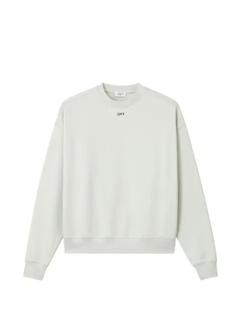 Off-White logo-print sweater