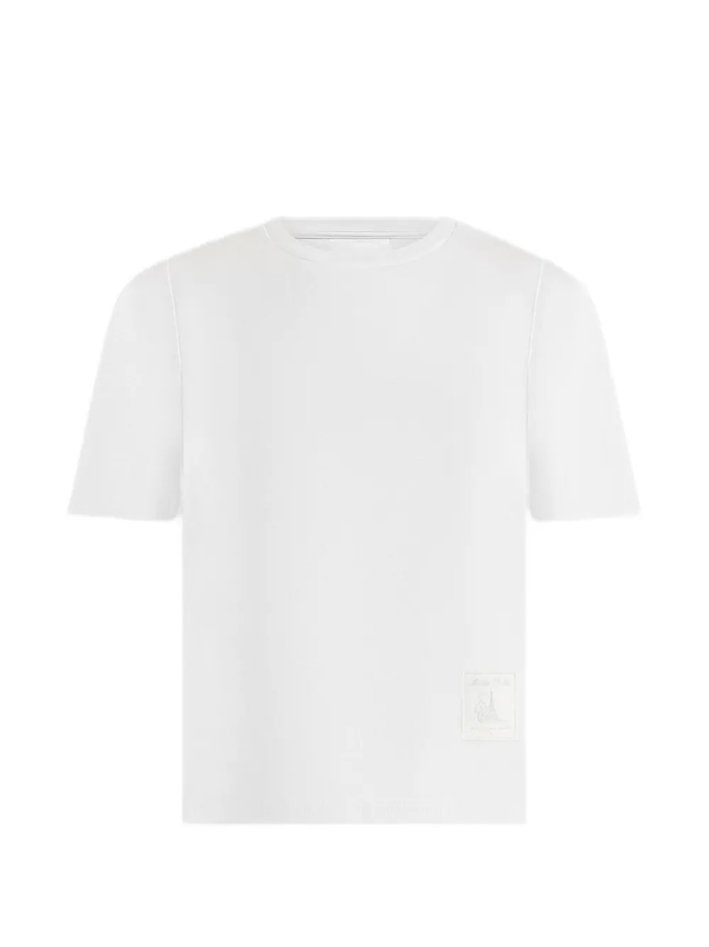 Manière De Voir TS002 in white short-sleeve cotton T-shirt - Bianco