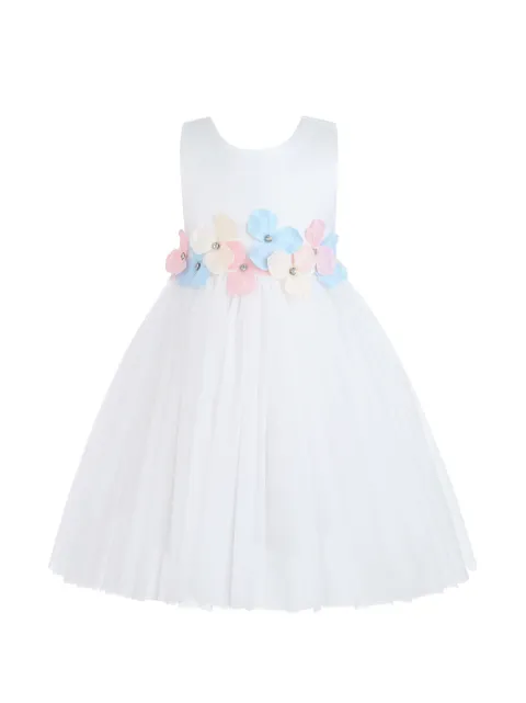 Tulleen Elarisse floral-waist dress