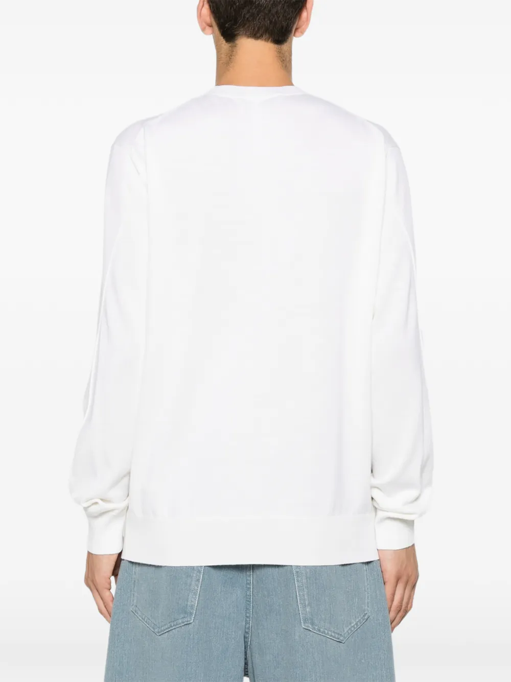 Givenchy Wollen turi met Paris-grosgrain Wit