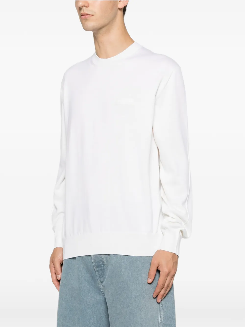 Givenchy Wollen turi met Paris-grosgrain Wit