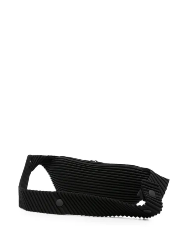 Homme Plissé Issey Miyake プリーツ ベルトバッグ | ブラック