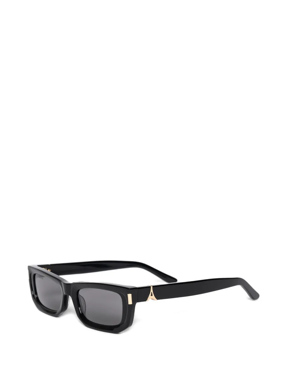 Manière De Voir Milan in Black zonnebril met gewelfd montuur Zwart
