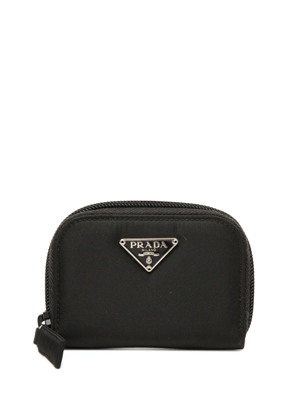 Prada Pre-Owned 2000-2013 Tessuto coin pouch - Nero