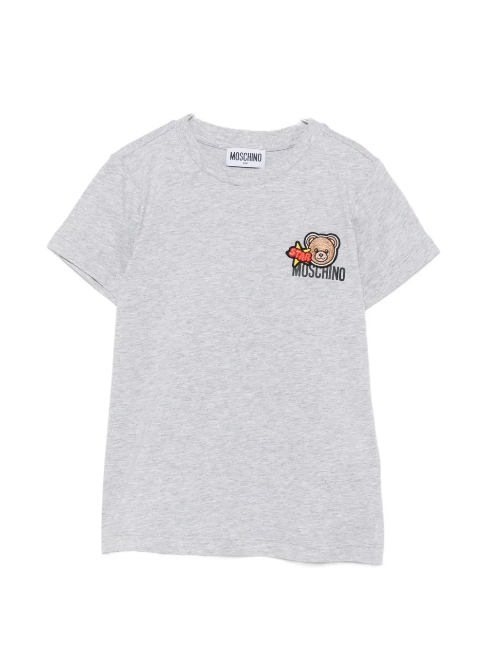 Moschino Kids short-sleeves T-shirt - Grigio