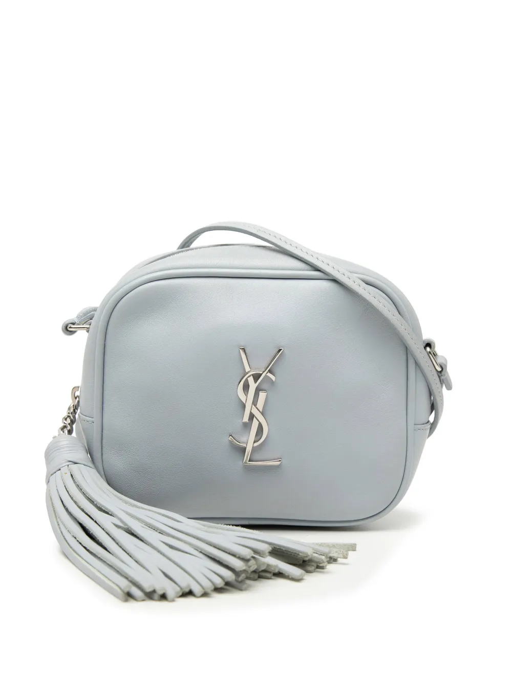 Saint Laurent Pre-Owned 2016 Calfskin Monogram Blogger Bag crossbody bag - Blu