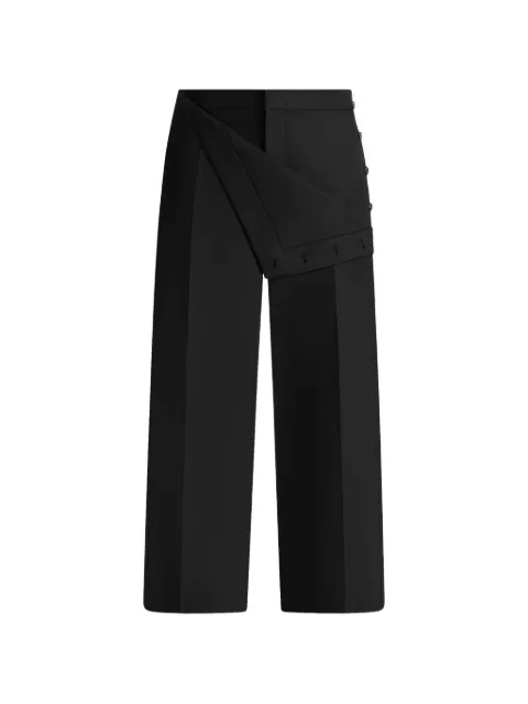 Manière De Voir Henri foldover trousers black