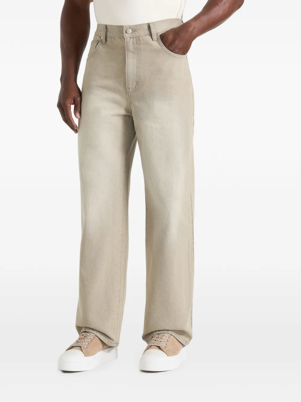 Manière De Voir Jeans taglio comodo DN002 - Toni neutri