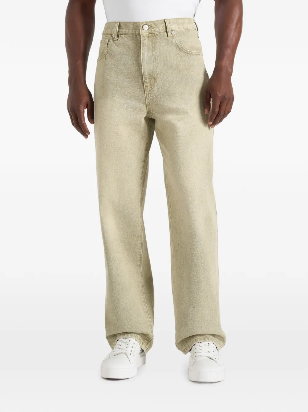 Manière De Voir Jeans taglio comodo DN002 - Verde
