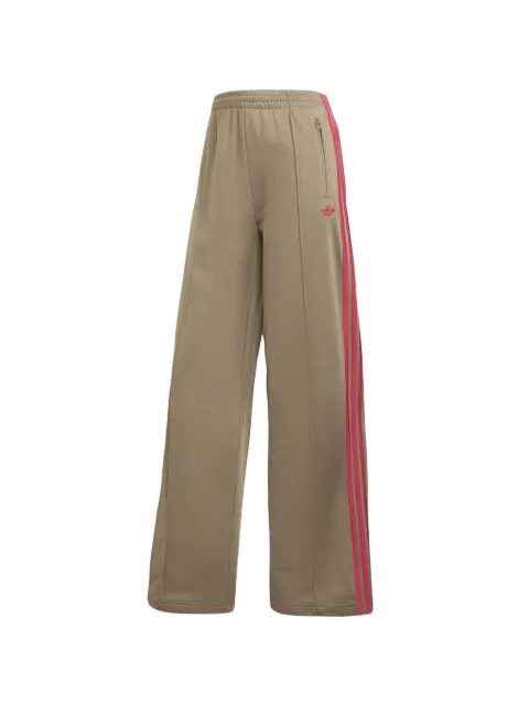 adidas logo-embroidered side-stripe track pants