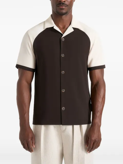 Manière De Voir Salim contrast raglan shirt
